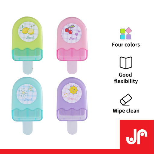 

DELI PENGHAPUS BENTUK ICE CREAM ANAK 4 WARNA / PENGHAPUS SEKOLAH ANAK LUCU / DELI ERASER 71122