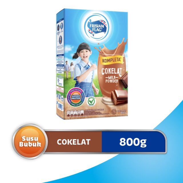 

Frisian Flag Susu Bubuk Keluarga Kompleta Cokelat 800g - 1 pcs