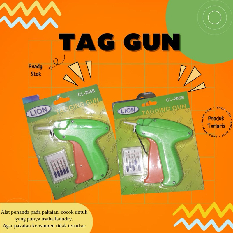 

Tag Gun Penanda Label Pakaian Best Top Pin