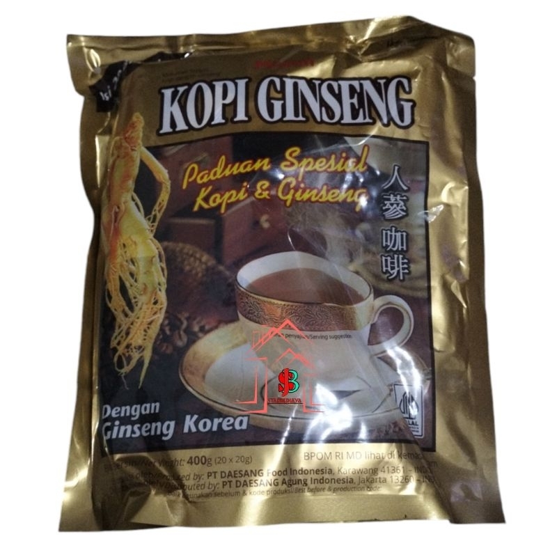 

KOPI GINSENG MIWON 400 gr (20 sachet x20gr)