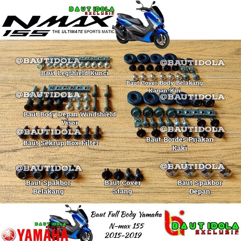 Baut Full Body Yamaha Nmax Original