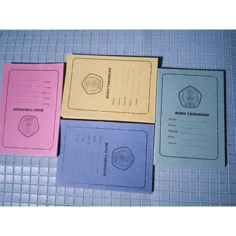 

Buku Tabungan Sekolah/Anak/Rumah/lain-lainnya (KR45)