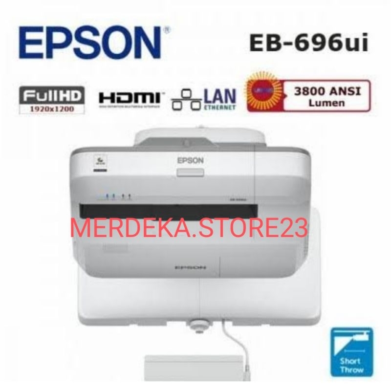 EPSON EB-696Ui PROYEKTOR EPSON EB 696Ui HOME THEATRE 3LCD PROJECTOR FULL HD WUXGA HDMI BRIGHTNESS RE