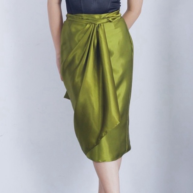 ARIEL - Joelene Skirt | Midi Skirt | Satin Skirt