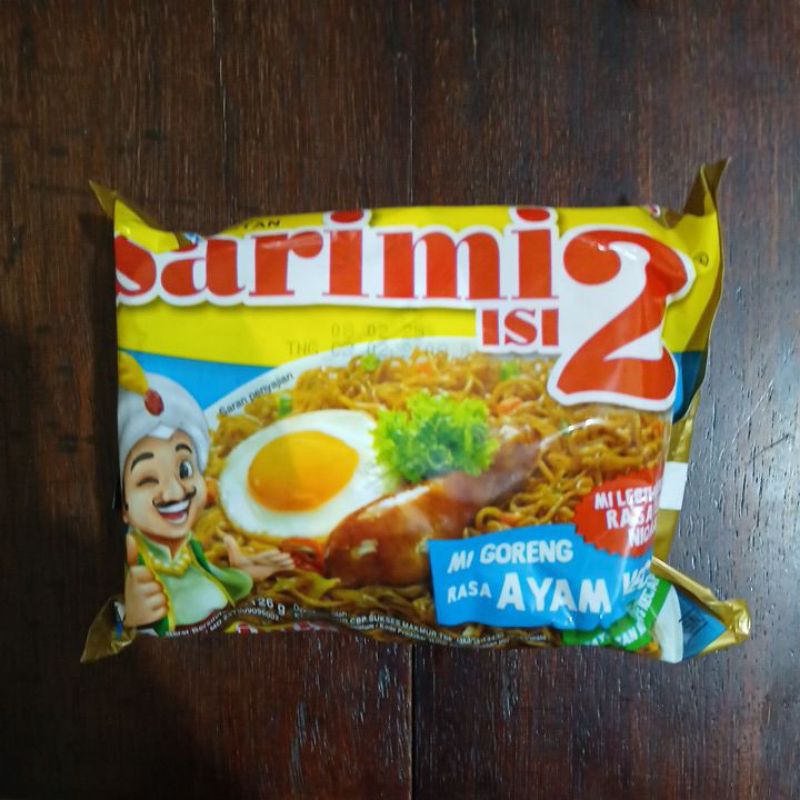 

sarimi goreng isi 2 rasa ayam kecap