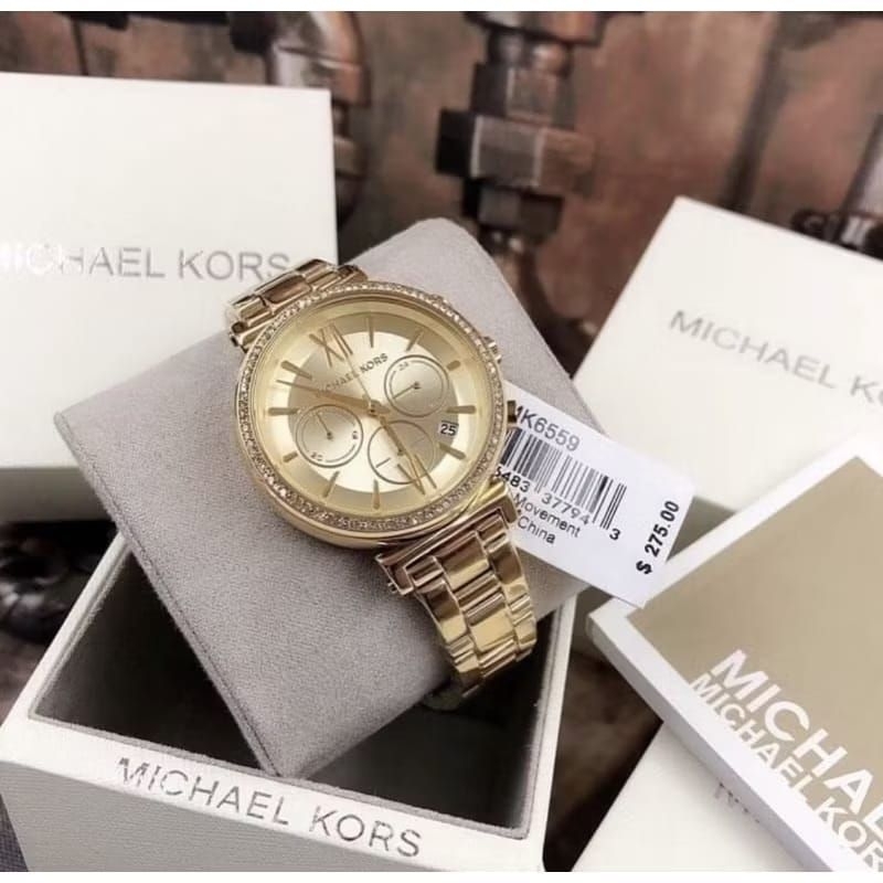 JAM TANGAN WANITA MICHAEL KORS MK6559 | MK 6559 ORIGINAL