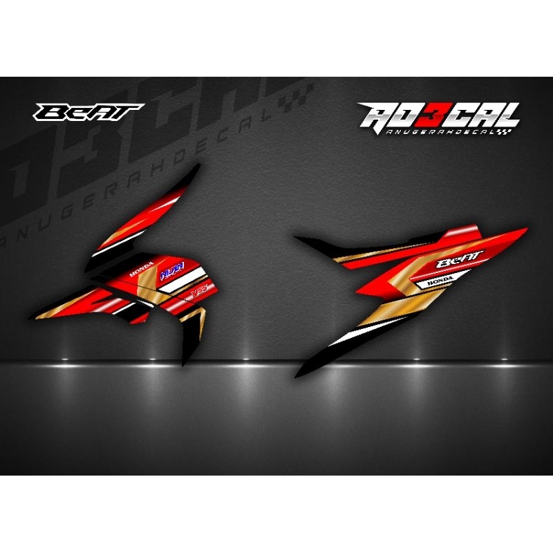 STRIPING STIKER HONDA BEAT ESP 2021