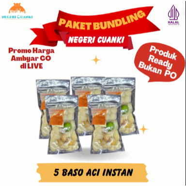 

Bundling 5 Bks Boci Instan
