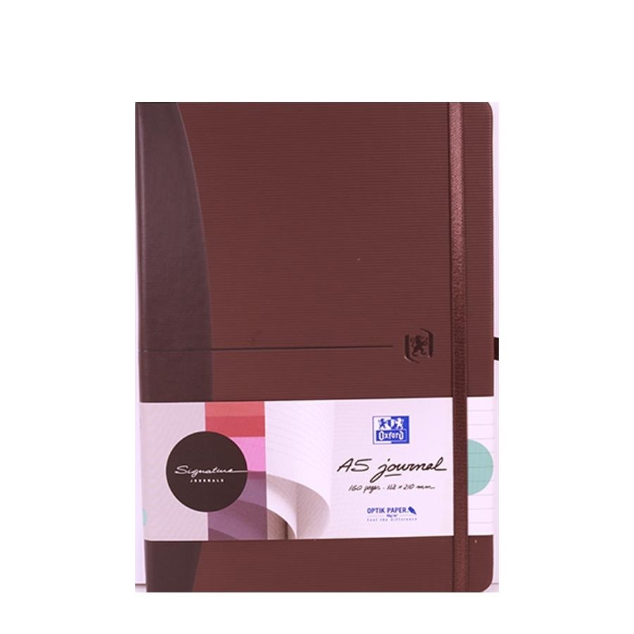 

Oxford Business Notebook A5 Signature Hard Cover Warna Brown Buku Catatan Kerja Bisnis #10073521003