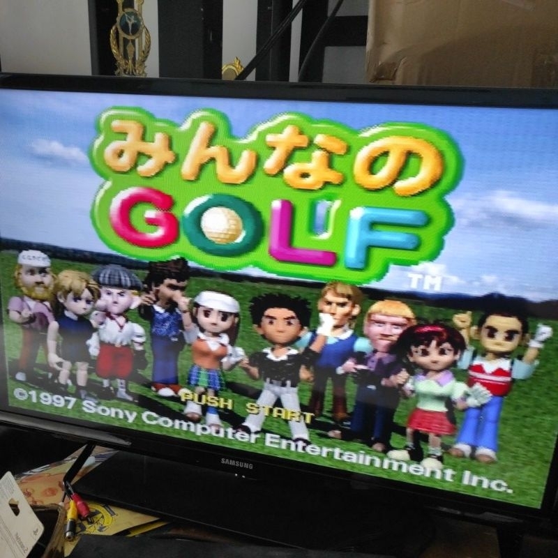 Kaset Cd Ps2 / PS1  Original Golf