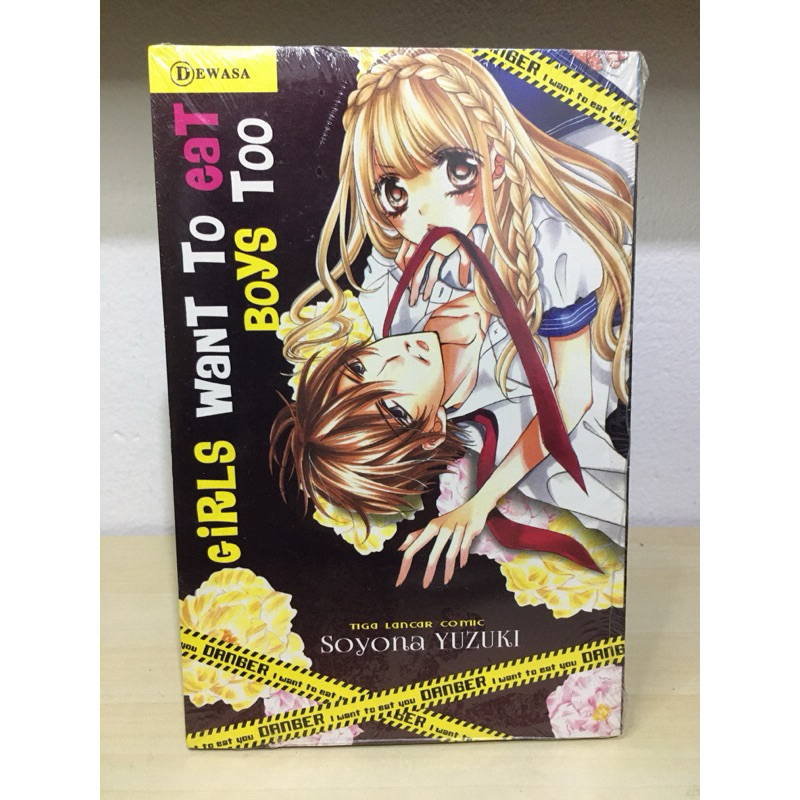 NEW  Komik Girls Want To Eat Boys Too