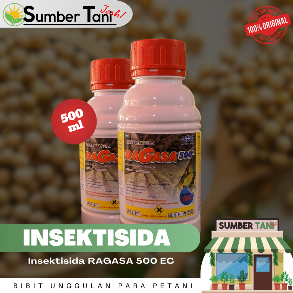 Insektisida Ragasa 500EC Kemasan 500ml Cap Kapal Terbang