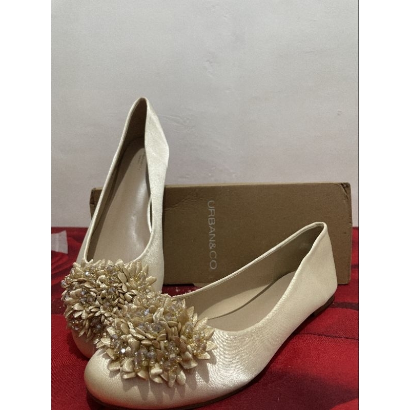 Urban&Co Flatshoes Wester Gold size 40