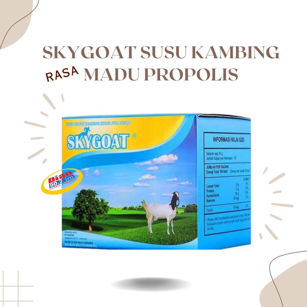 

SKYGOAT SUSU KAMBING MADU PROPOLIS