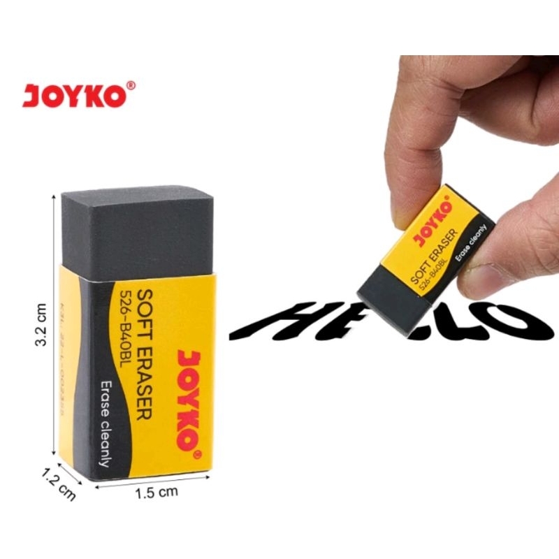 

Penghapus Eraser Pensil Hitam Joyko