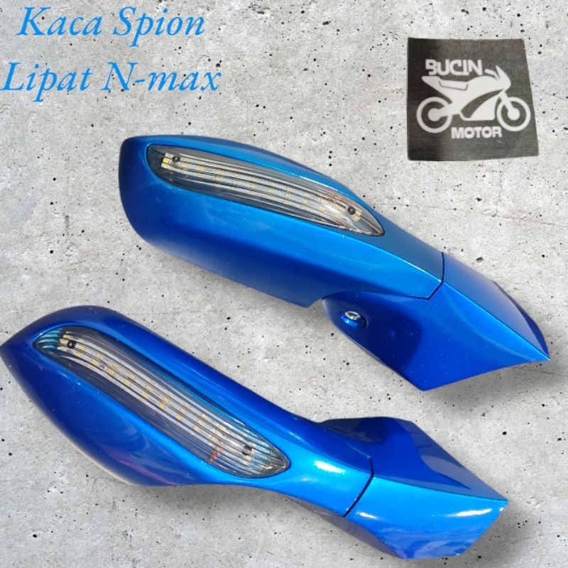 KACA SPION LIPAT N-MAX/ SPION LIPAT YAMAHA NMAX OLD LIPAT/ SIDE MIROR LED SENJA