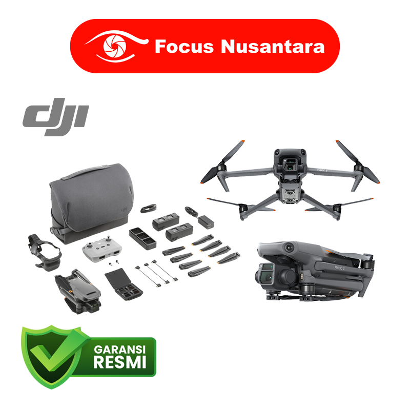 DJI Mavic 3 Fly More Combo / DJI Mavic 3 Basic Drone Kamera Drone GARANSI RESMI