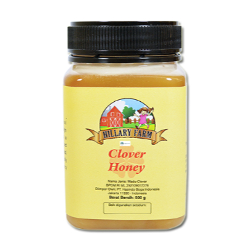 

Hillary Farm Clover Honey 500gr