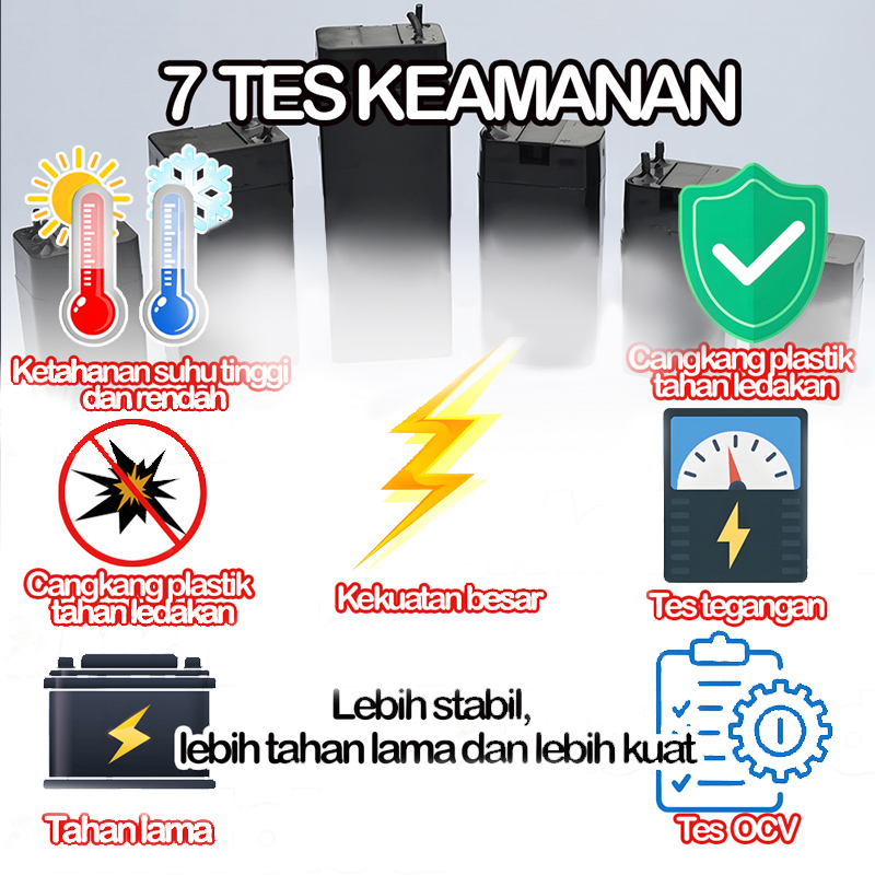 ID ASLI AKI 6V 4.5AH BATTERY LAMPU EMERGENCY/ AKI KERING SPRAYER ELEKTRIKAKI KERING 6 VOLT 4.5AH
