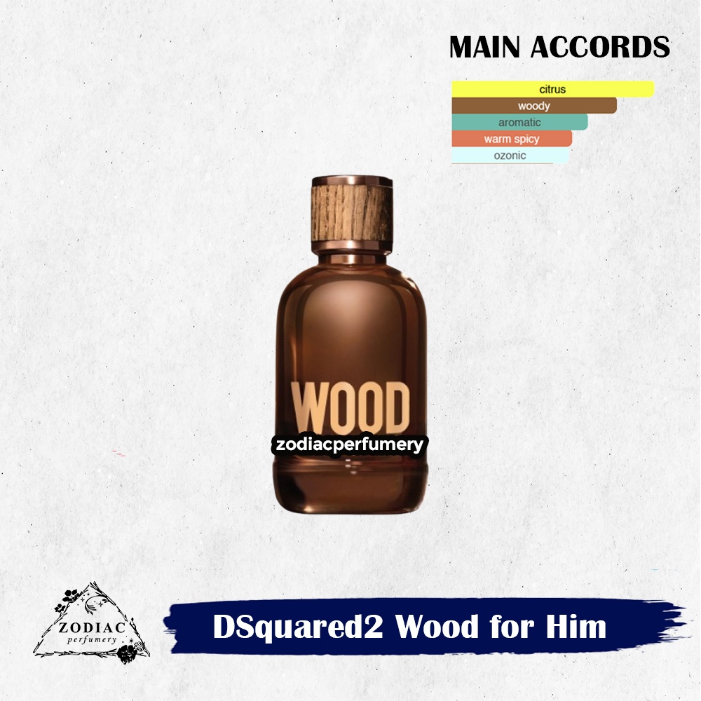 DSQUARED2 Wood Pour Homme EDT 100ml [100% Original]