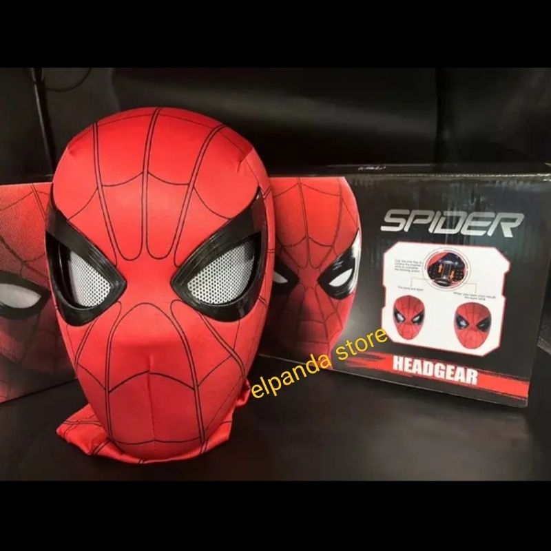 Topeng Spiderman Headgear Mask Cosplay