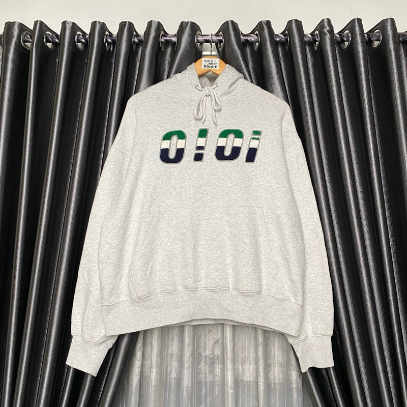 OIOI Hoodie Towel Grey 2