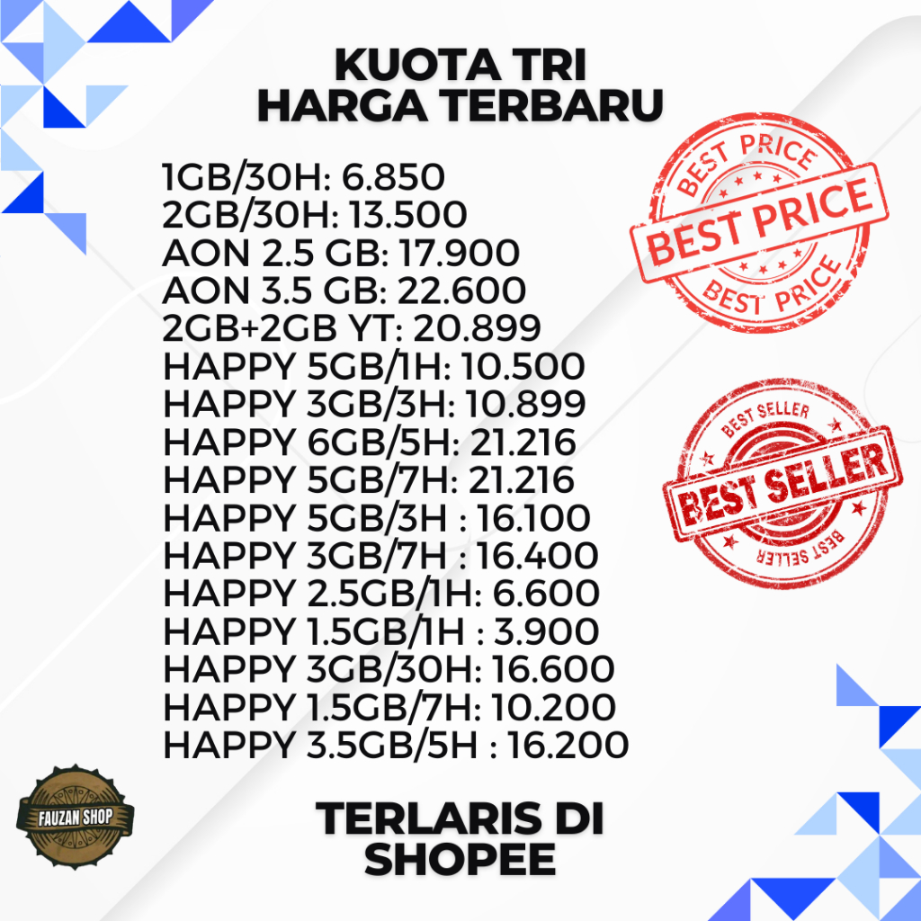 kuota tri promo - paket data tri promo nasional