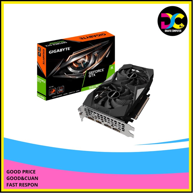 GIGABYTE / ASUS / ZOTAC/ PNY / INNO3D/ COLORFUL / GTX 1660S 6GB / GTX 1660 SUPER