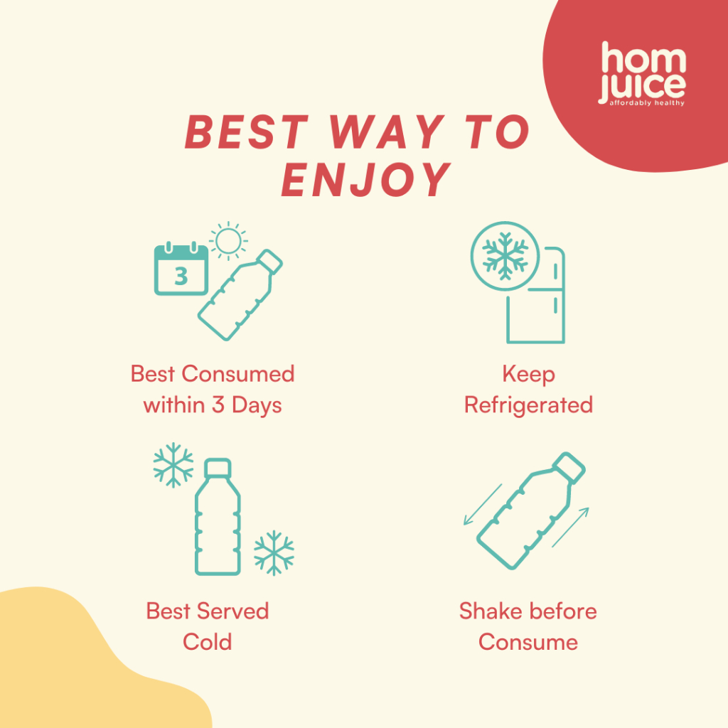 

Ay00! HomJuice -1000ml Mix Buah dan Sayur Tanpa Gula Tanpa Pengawet