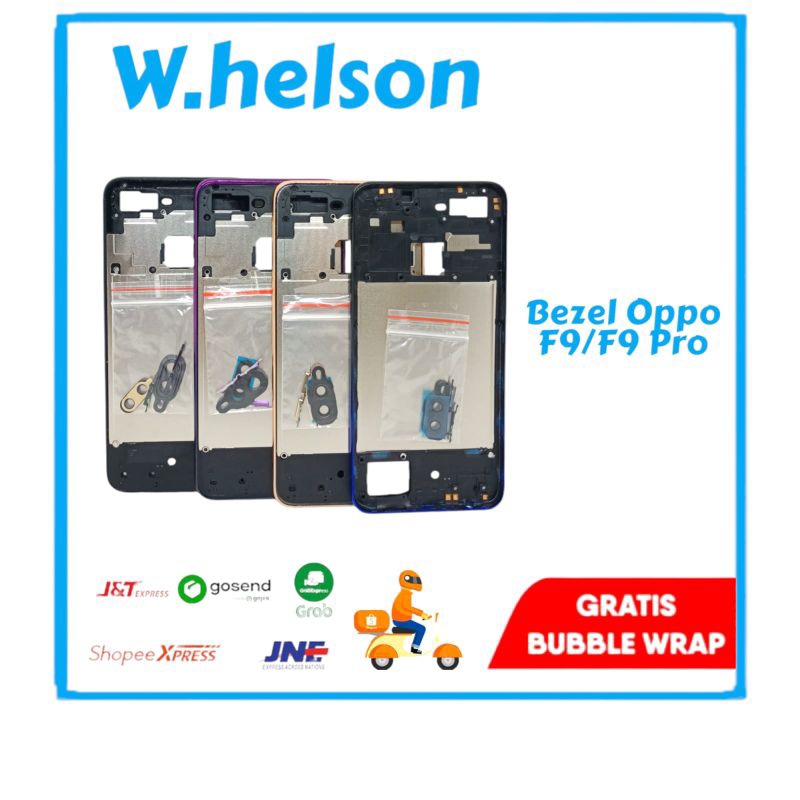 Bezzel Bezel Bezel Tulang Mesin Tengah Oppo F9/F9 Pro