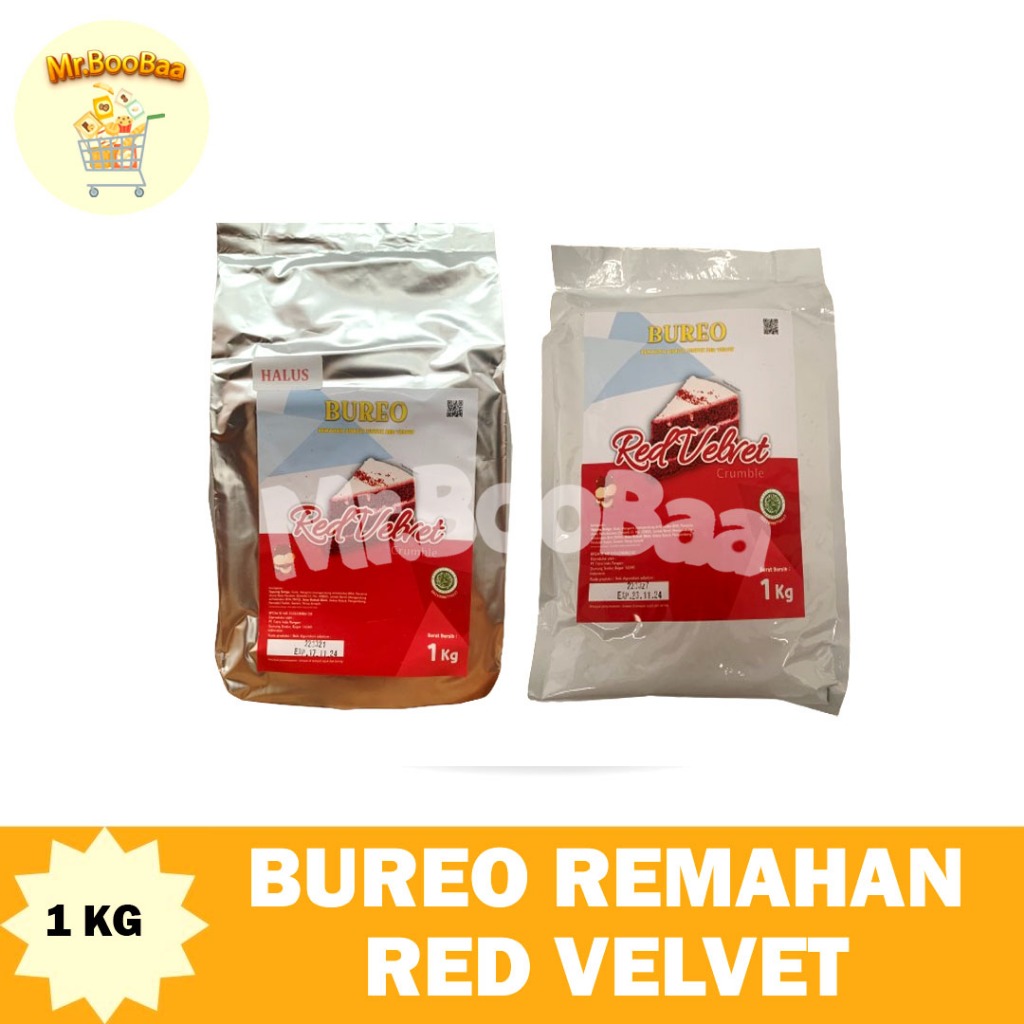 

BUREO (RED VELVET) CRUMBLE KASAR / HALUS 1 KG