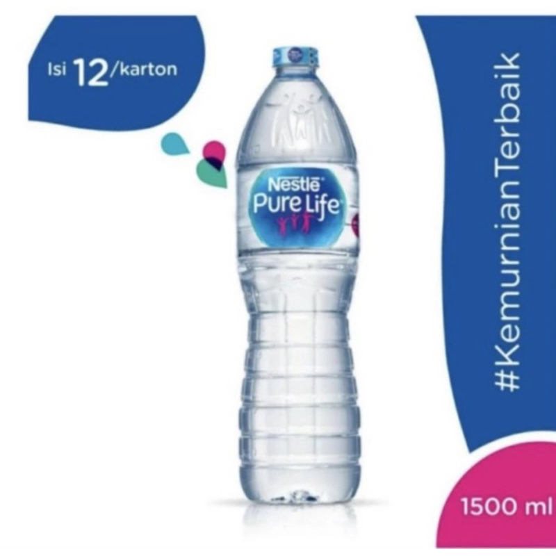 

Nestle pure life 1500ml/ purelife 1 dus isi 12