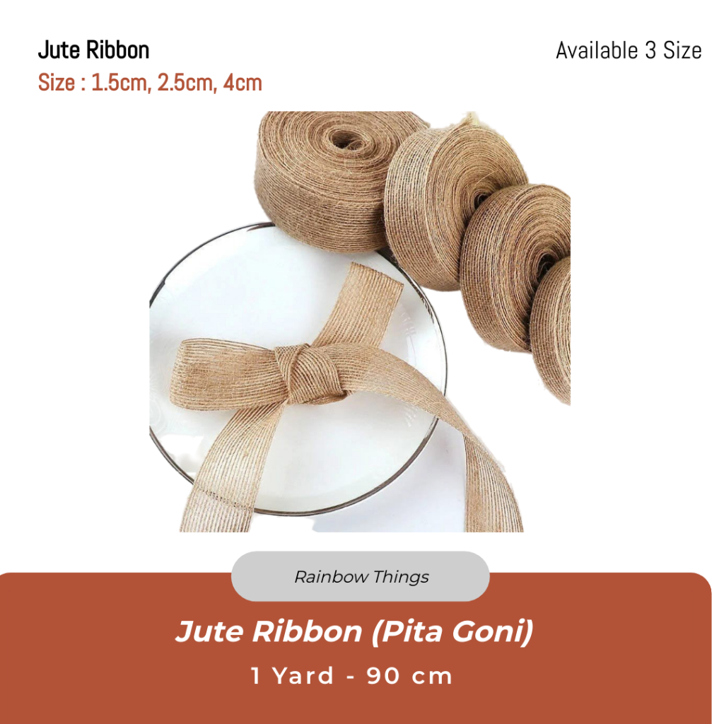 

[Per yard] Pita Goni / Pita Burlap hiasan dekorasi
