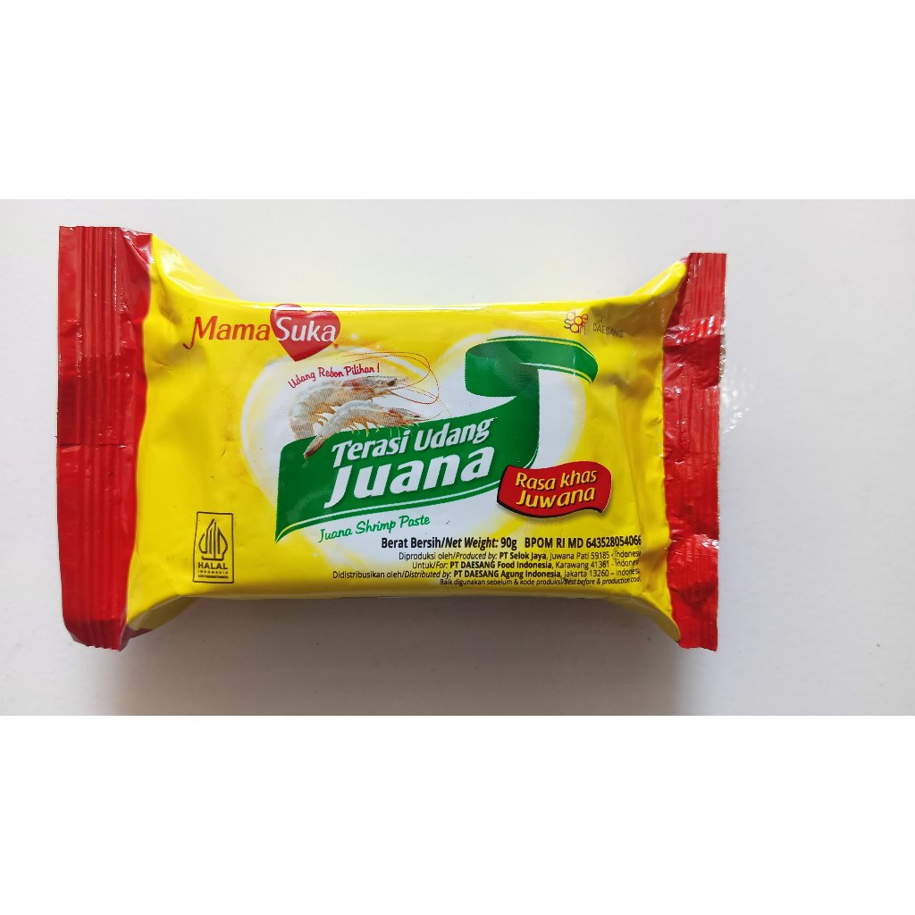 

Mamasuka Terasi Juana 90gr x 10 pcs Terasi Mantap