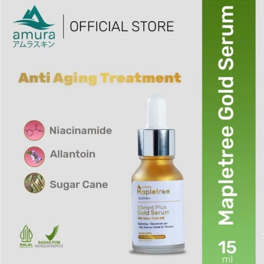 Amura Skincare Gold Serum Hilangkan Melasma dan Flek Hitam