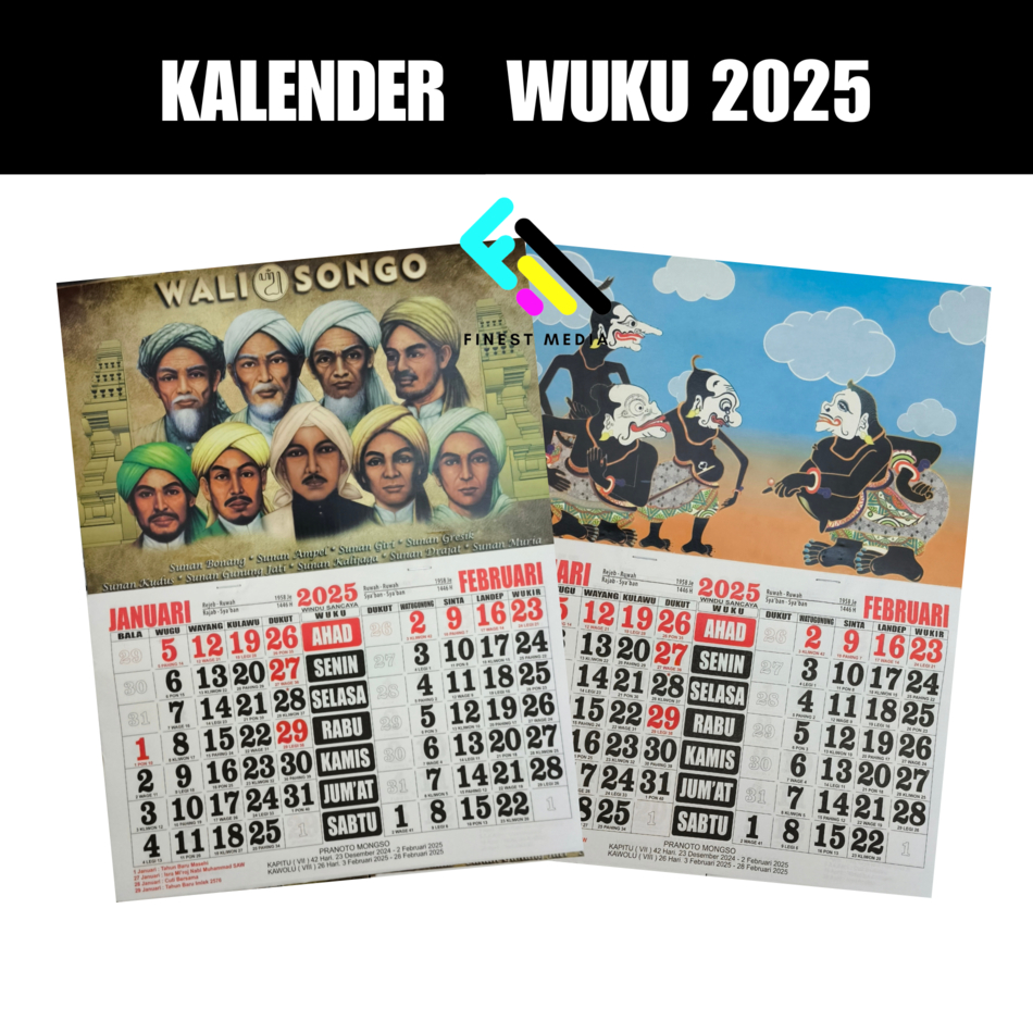 

OBRAL KALENDER WUKU TERBARU 2025 READY STOCK