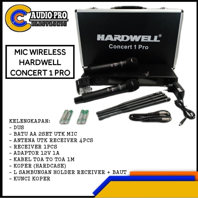 MIC WIRELESS HARDWELL CONCERT 1 PRO