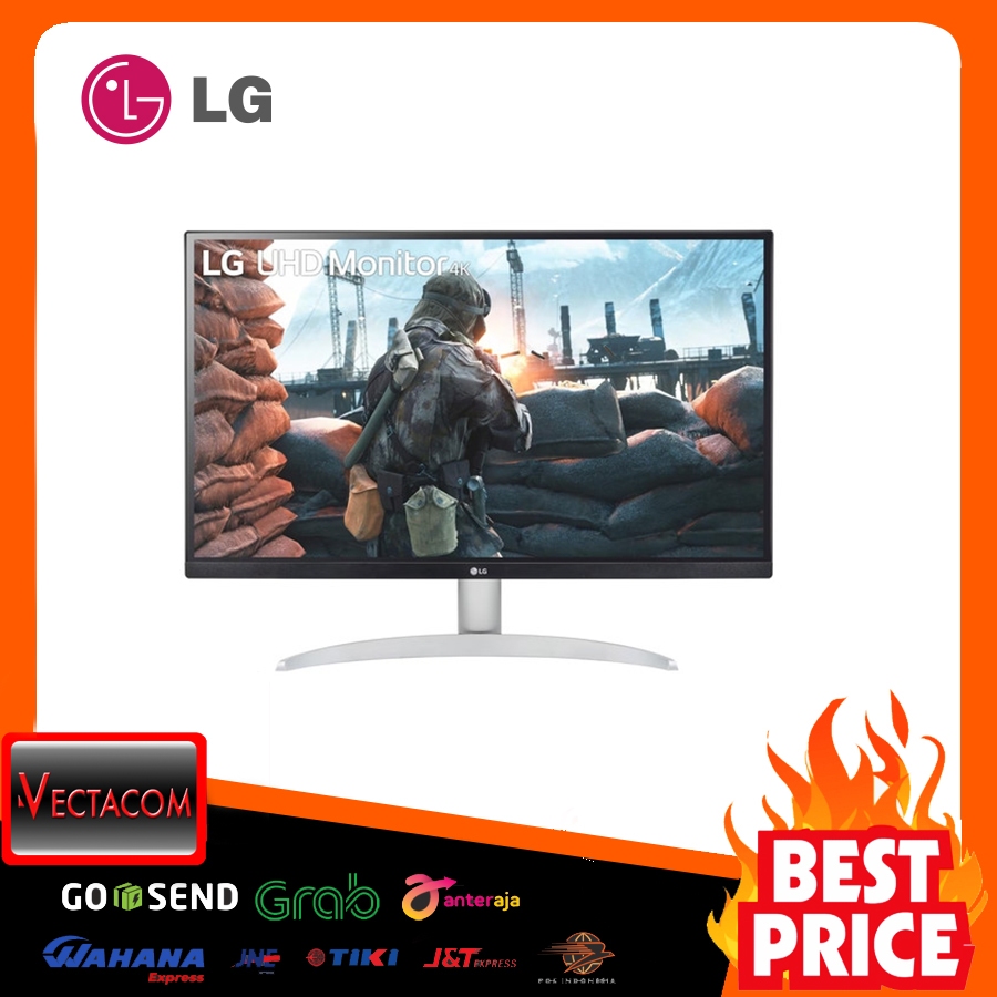 Monitor LED LG 27UP600-4K White - UHD IPS 4K 27'' Inch
