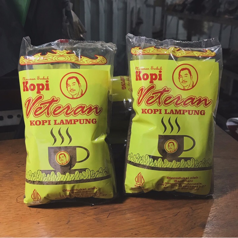 

Kopi Robusta Lampung Cap Veteran