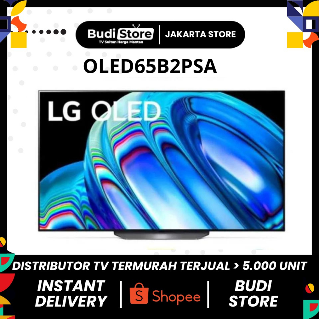 LG OLED TV 65 inchi 65B2 UHD smart tv 65B2PSA 4K OLED65B2PSA- Budi Store Jakarta
