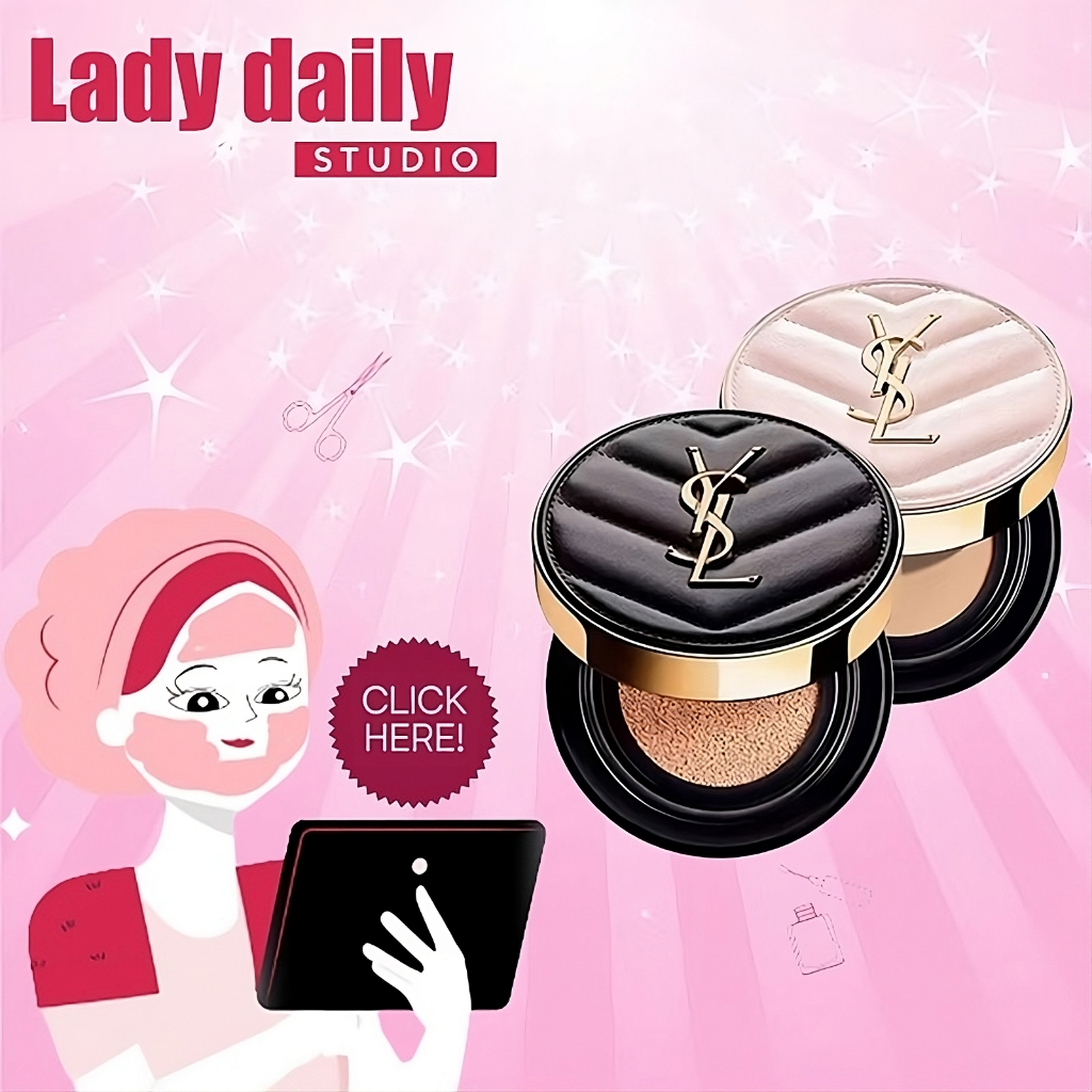 Lady Daily YSL YVES SAINT LAURENT LE CUSHION ENCRE DE PEAU