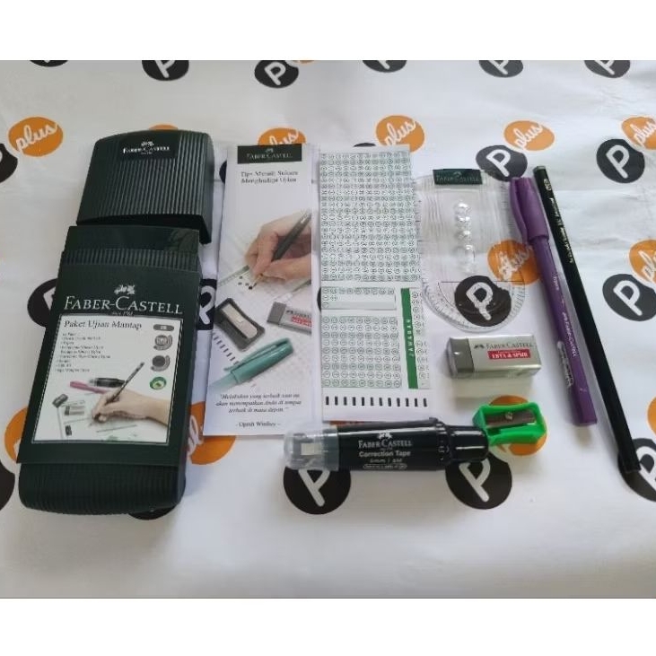 

D3W! Paket Ujian Mantap Faber Castell (Ada Correction Pen)