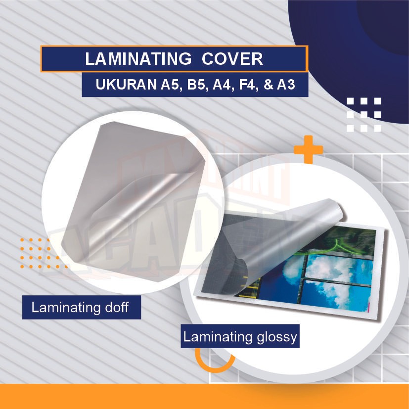 

LAMINASI COVER BUKU (DOFF/GLOSS)