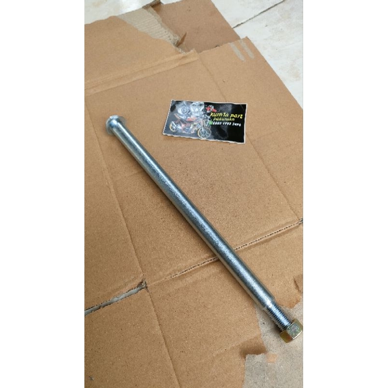 As roda belakang diameter 15 mm panjang 30 cm universal