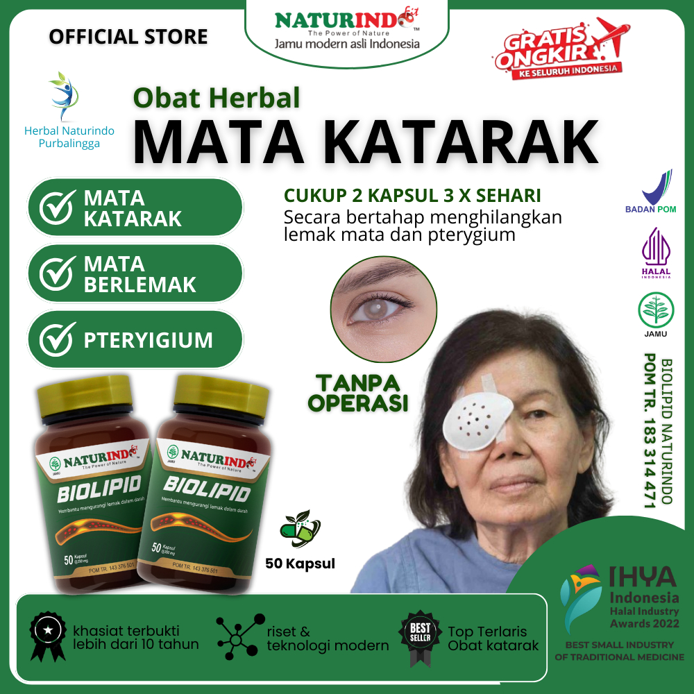 Obat Mata Katarak Obat Katarak Tanpa Operasi Glukoma Mata Berlemak Buram Kekuningan Pterigium Obat