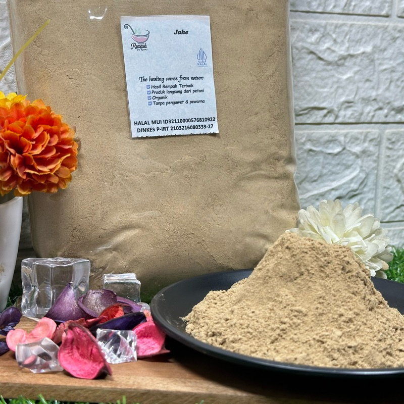 

Jahe Bubuk Murni 500 Gram Rempah Bu Risma