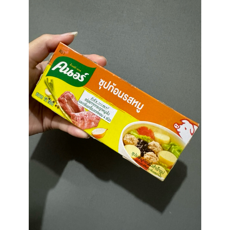 

KNORR BLOCK PORK THAILAND 120 grams