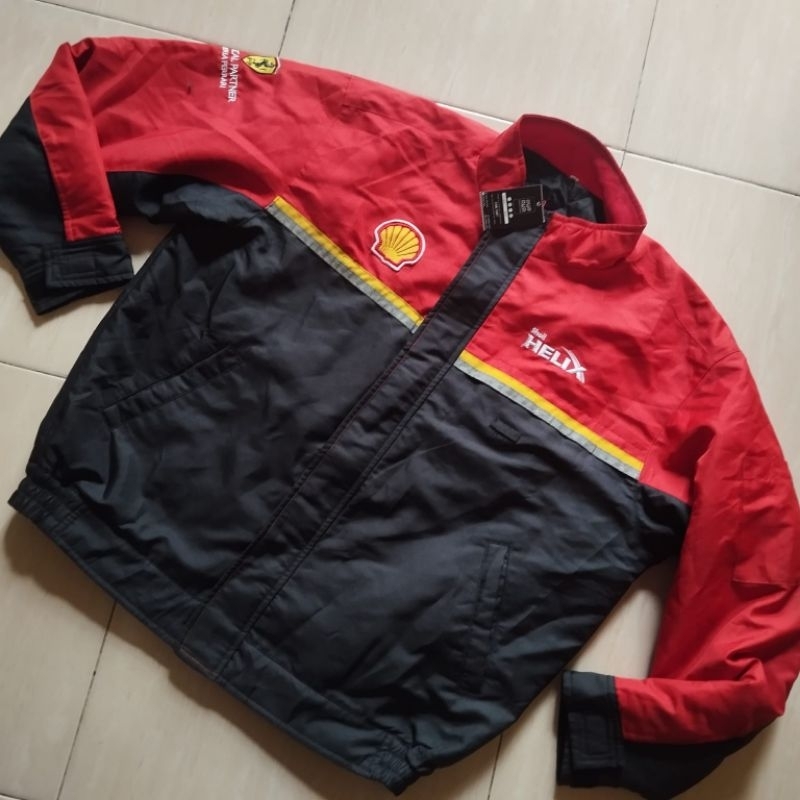 Jacket FERRARI Helix Racing Size XL Balap Mobil Motor Sport Original