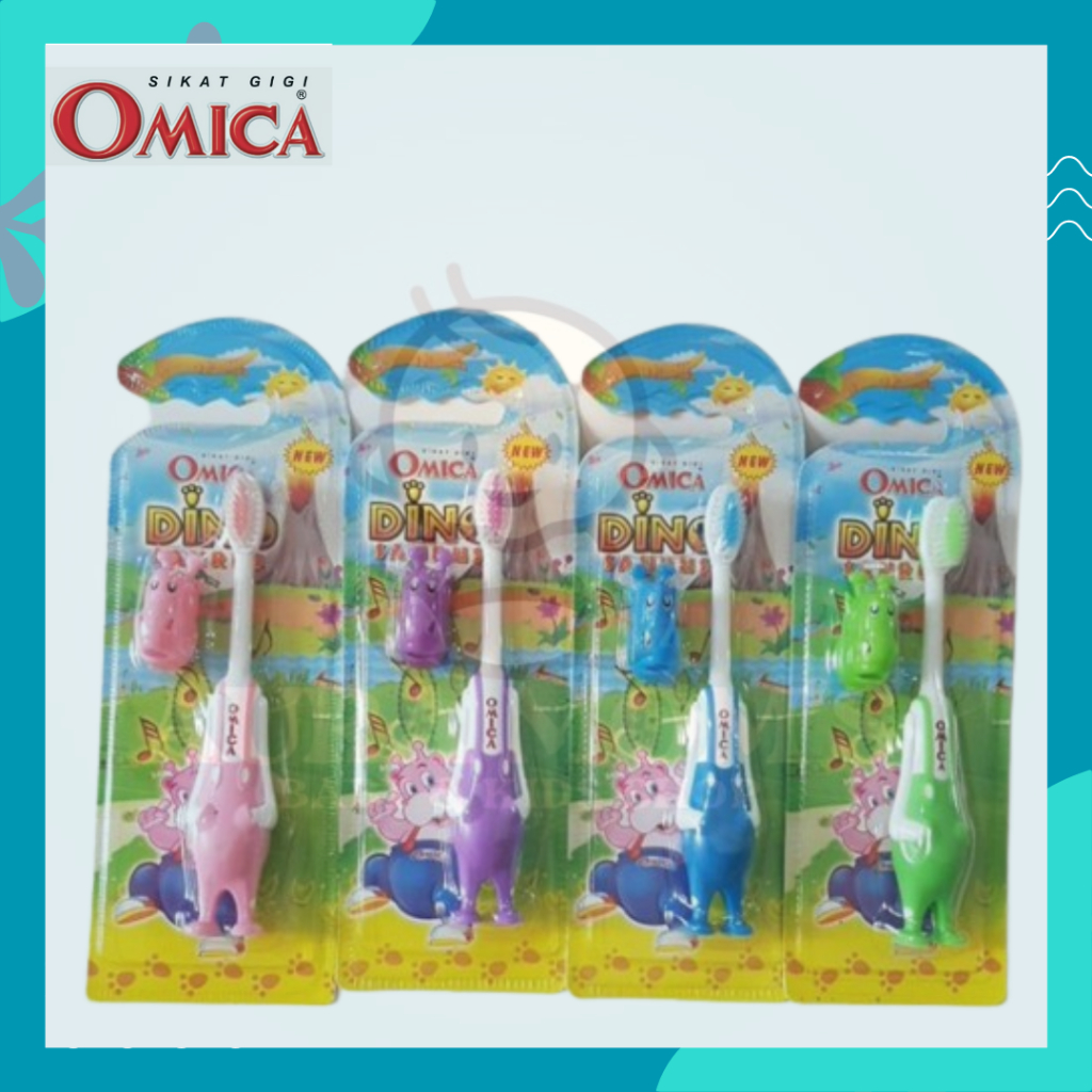 OMICA - Sikat Gigi Anak Omica Dinosaurus