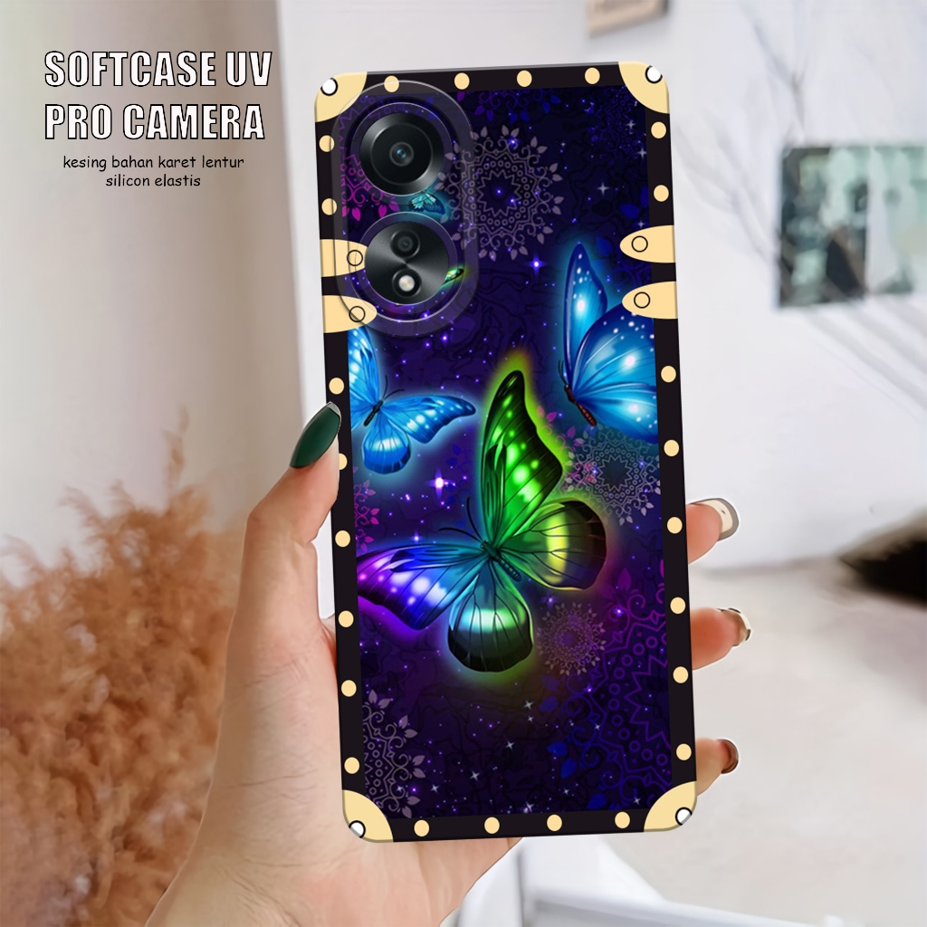 Case OPPO A58 4G - OPPO A58 5G Terbaru - Softcase OPPO A58 4G - OPPO A58 5G- Softcase Pro Camera - C